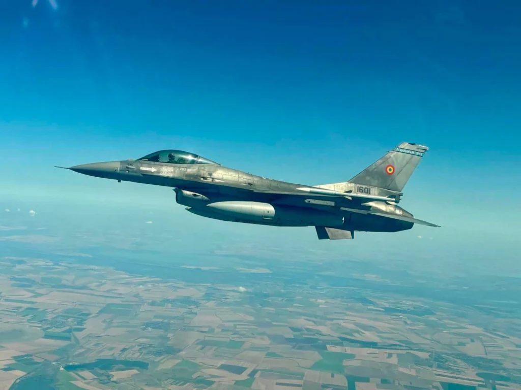 F-16 atac drone Sulina