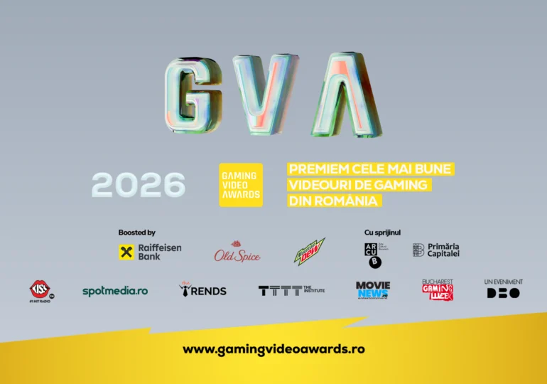 Gaming Video Awards dă startul celei de-a șaptea ediții și introduce o nouă categorie dedicată brandurilor care comunică cu publicul de gaming