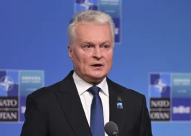 "Clubul 5%": Insigna cu care președintele Lituaniei face impresie la summitul NATO