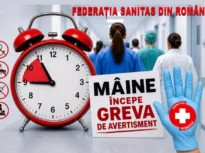 Grevă de avertisment în Sănătate, luni, timp de două ore. Ce servicii vor fi asigurate