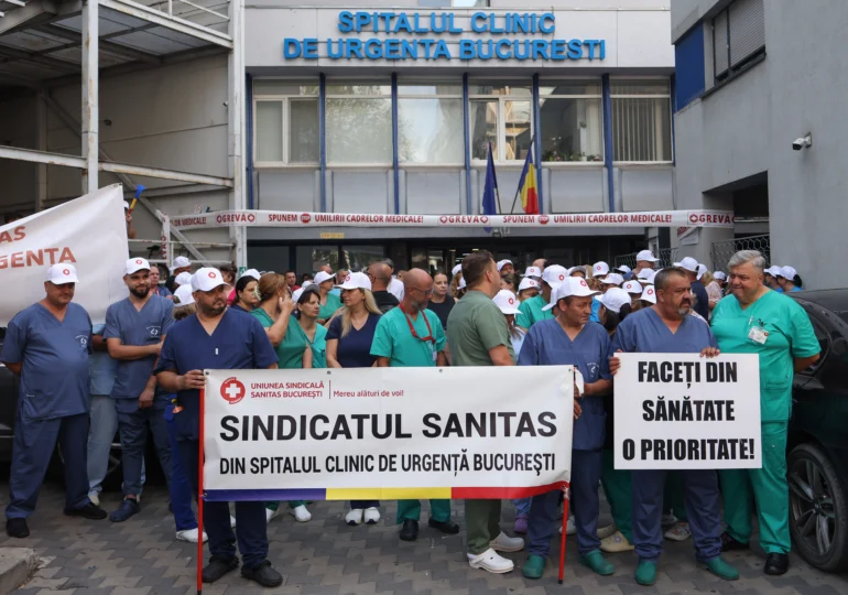 Sanitas atacă dur noua lege a salarizării: „Este ceva rău”. Medicii avertizează că vor pierde până la 5.000 de lei pe lună