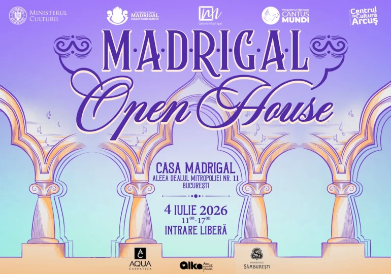 Madrigal Open House revine pe 4 iulie cu artă, muzică și experiențe pentru publicul de toate vârstele
