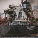 Nava Lisbon, care transporta gaz lichefiat, a fost atacată de Rusia în Marea Neagră, foarte aproape de apele teritoriale ale României