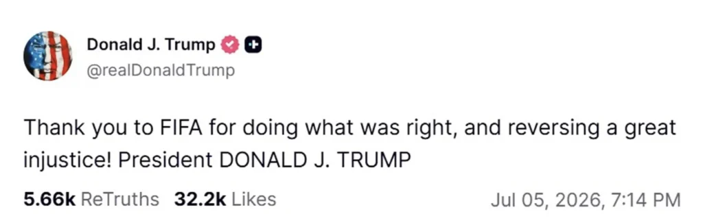 Donald Trump, Truth Social