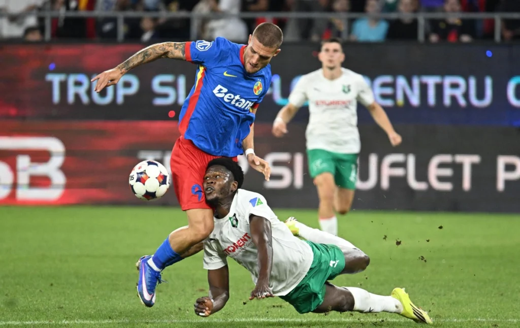 FCSB pierde cu Auda după două gafe mari comise de Târnovanu