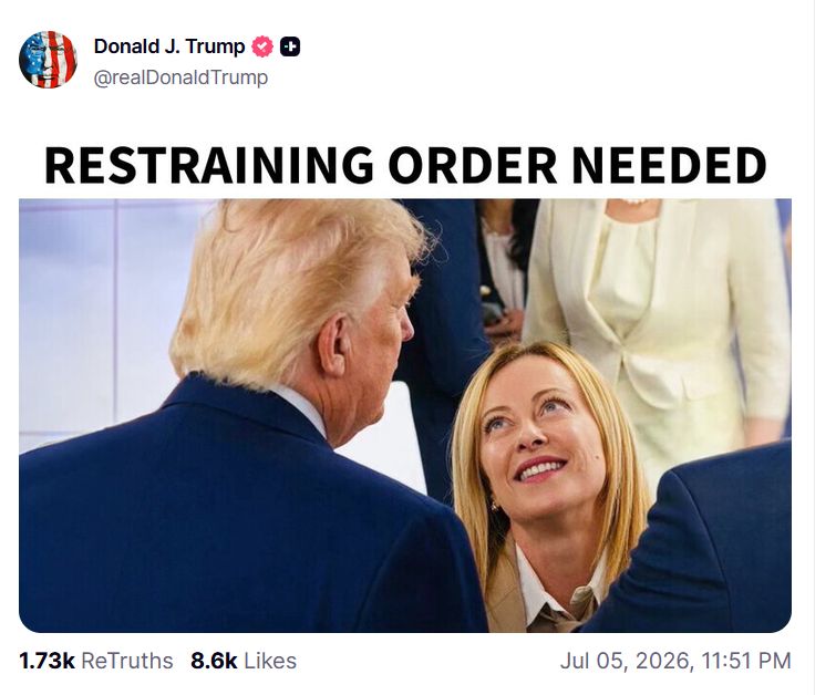 Trump Meloni