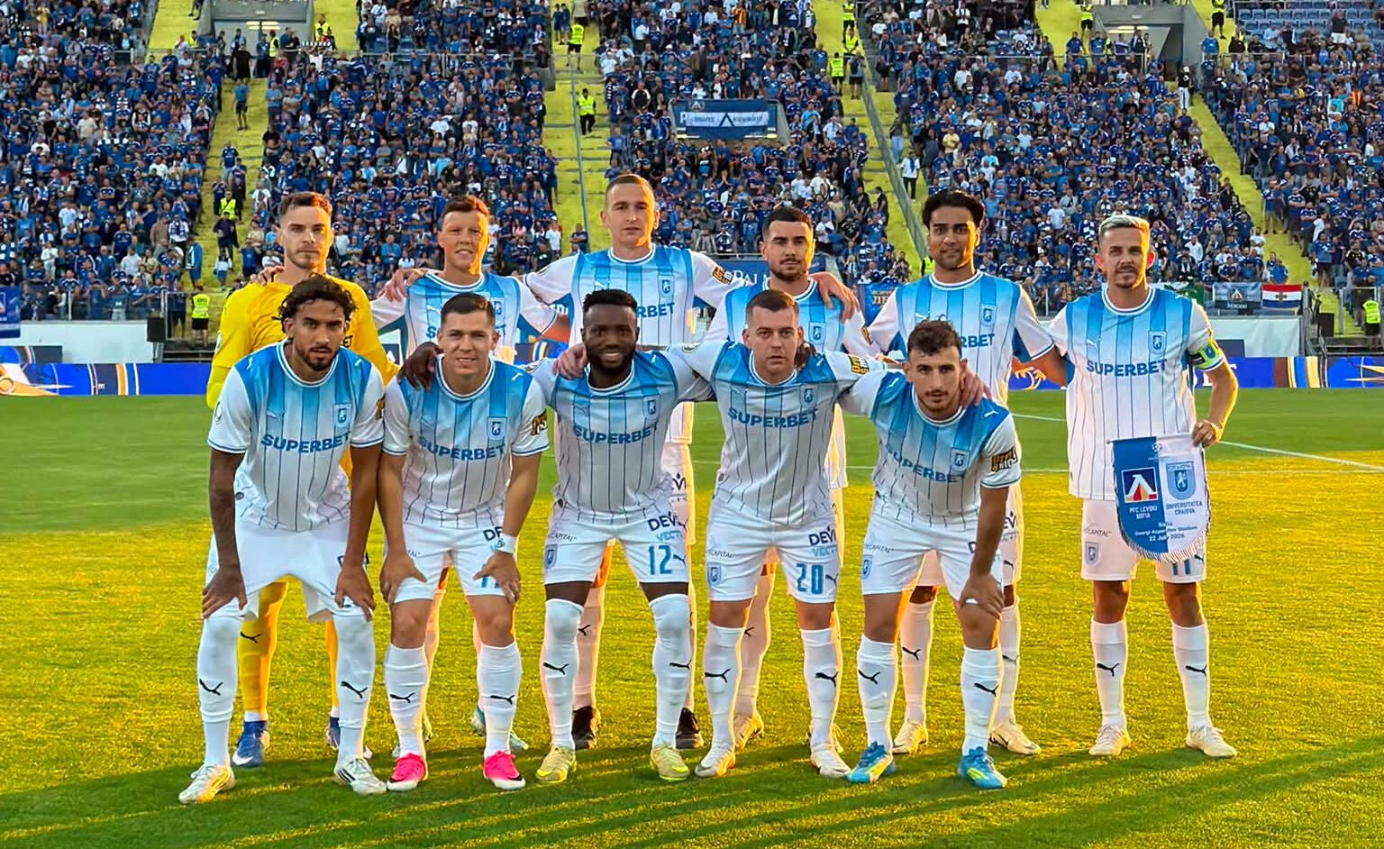 Universitatea Craiova și KuPS au terminat la egalitate, 1-1, în returul preliminariilor Europa League