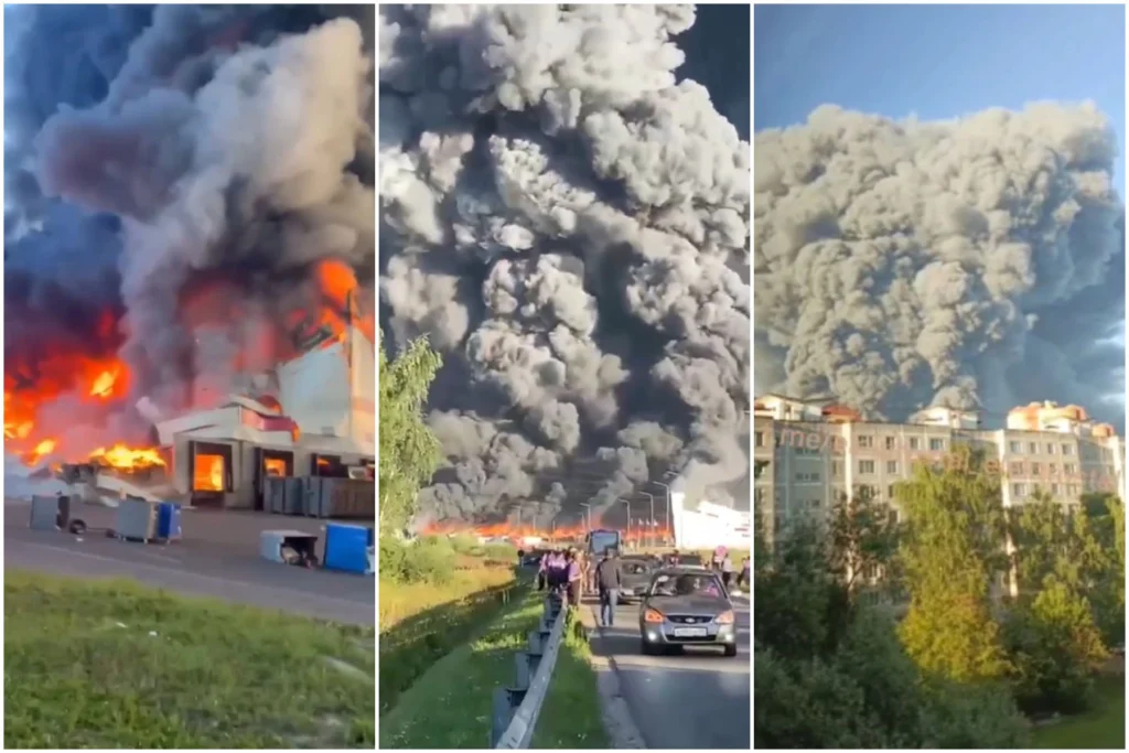 Ziua 1606 Ucraina lovește masiv Moscova, cu 370 de drone. Ard depozite petroliere Wildberries. Zelenski, schimbări în conducerea SBU și a Poliției (Video)