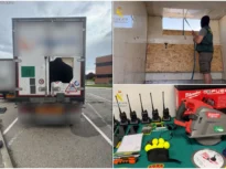 Zece români, arestați în Spania după jafuri ca-n filme. Săreau pe camioane aflate în mers și furau marfa de lux