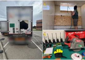 Zece români, arestați în Spania după jafuri ca-n filme. Săreau pe camioane aflate în mers și furau marfa de lux