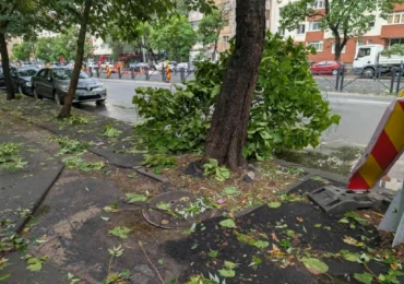 Nou cod roșu de furtună la București, dar și în Ilfov și Ialomița
