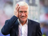 Reacția lui Didier Deschamps după ce Franța s-a calificat pentru a treia oară la rând în semifinalele Cupei Mondiale