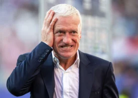 Reacția lui Didier Deschamps după ce Franța s-a calificat pentru a treia oară la rând în semifinalele Cupei Mondiale