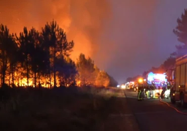 Franța se pregătește de noi evacuări din cauza incendiilor. Spania începe să răsufle ușurată (Video)