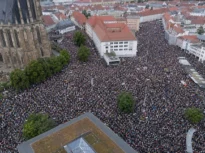 Manifestație împotriva congresului extremiștilor din Germania: Orașul Erfurt – blocat, AfD așteaptă un „război civil” (Foto & Video)