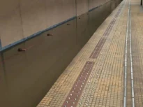 Stația de metrou Piața Victoriei 2 a fost închisă, după ce s-a inundat din cauza ploilor. Și transportul public din București este dat peste cap (Foto & Video)