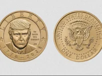 Trump bate moneda. La propriu: SUA lansează un dolar cu portretul președintelui