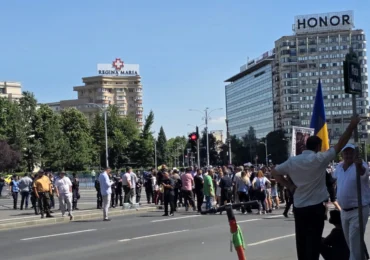 Oierii protestează în fața Guvernului și amenință că rămân mai multe zile. Manifestația nu este autorizată