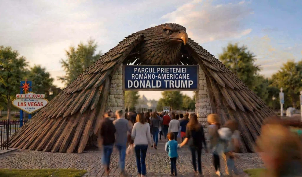 Las Vegas, NASA și Hollywood. Cum va arăta Parcul Prieteniei Româno-Americane „Donald Trump”, propus de Băluță ( Foto & Video)