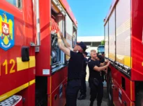 „Mulțumesc, România”. Mesajul lui Macron pentru pompierii români care luptă cu incendiile din Franța