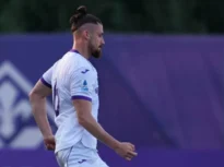 Radu Drăgușin a debutat la Fiorentina