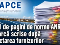 APCE: Legea Prosumatorului, de o jumătate de pagină, îngropată în 61 de pagini de norme, parcă scrise după dictarea furnizorilor