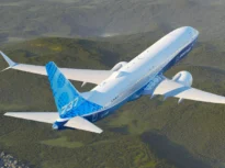 Primul avion Boeing 737 MAX care va intra în flota TAROM, filmat în fabrica din SUA