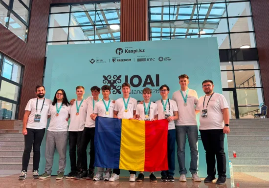 România, opt medalii la Olimpiada Internațională de Inteligență Artificială. Trei elevi au câștigat aurul