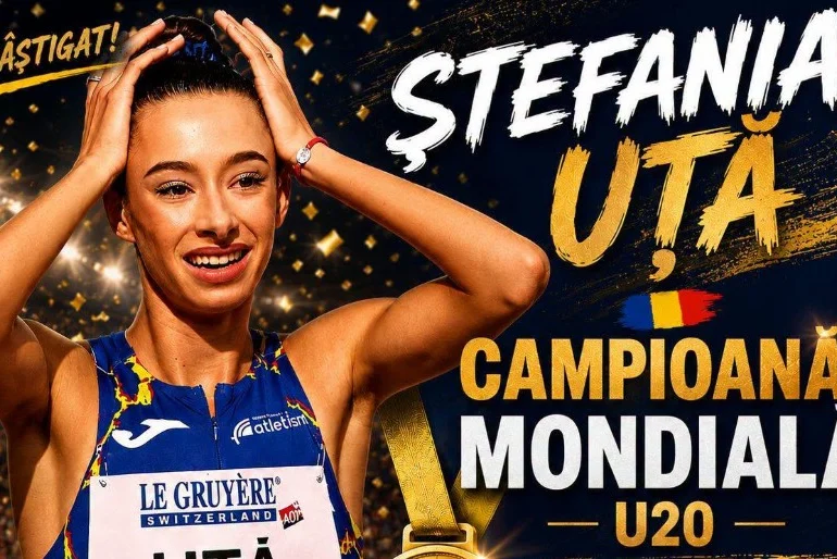 Performanță de senzație: Ștefania Uță câștigă medalia de aur la Campionatele Mondiale de atletism U20
