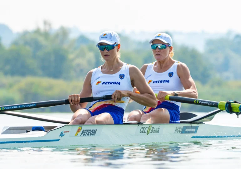 Canotaj: Două medalii de aur pentru România la Campionatele Europene din Italia