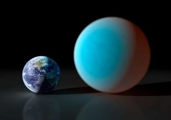 Astronomii au descoperit un „mega-Pământ”, de 23 de ori mai greu decât planeta noastră. Dar ceva nu se leagă