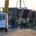 Accident grav în Ungaria: 12 persoane au murit după ce un autocar cu turiști s-a răsturnat (Foto & Video)