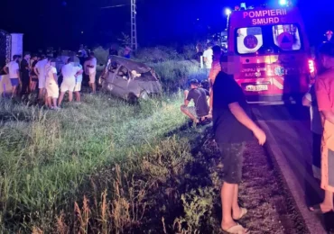 Cinci morți într-un accident în Dâmbovița. Șoferul avea 20 de ani și nu deținea permis
