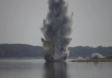 Armata a detonat de două ori stânca de pe Brațul Bala. Joi era cel mai negru scenariu pentru Cernavodă (Video)