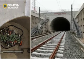 A oprit trenurile cu un „proiect artistic” amplasat într-un tunel. Ce a pățit autorul