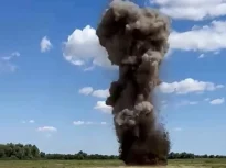 Drona descoperită la Plauru a fost detonată (Video) Este al doilea aparat neutralizat în Tulcea în două zile