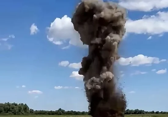 Drona descoperită la Plauru a fost detonată (Video) Este al doilea aparat neutralizat în Tulcea în două zile