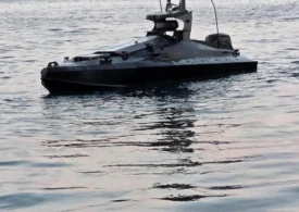 Dronă marină încărcată cu explozibil, lângă Neptun Deep. A fost distrusă cu tunul de bord de un F-16