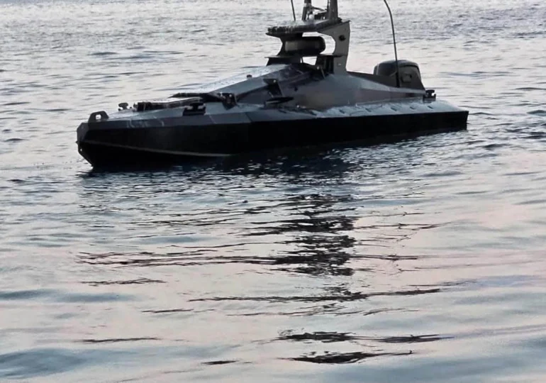 Dronă marină încărcată cu explozibil, lângă Neptun Deep. A fost distrusă cu tunul de bord de un F-16