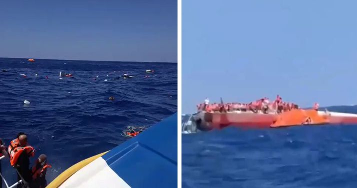 Feribot cu aproximativ 270 de oameni la bord, răsturnat în largul Ciprului de Nord. Operațiune majoră de salvare (Video)