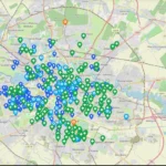 Harta locurilor din București unde te poți răcori gratis. Sunt 271 de adăposturi climatice cu apă rece și aer condiționat
