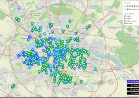 Harta locurilor din București unde te poți răcori gratis. Sunt 271 de adăposturi climatice cu apă rece și aer condiționat