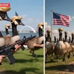 Trump și gâștele înarmate, într-un nou episod al războiului cu Canada (Video)