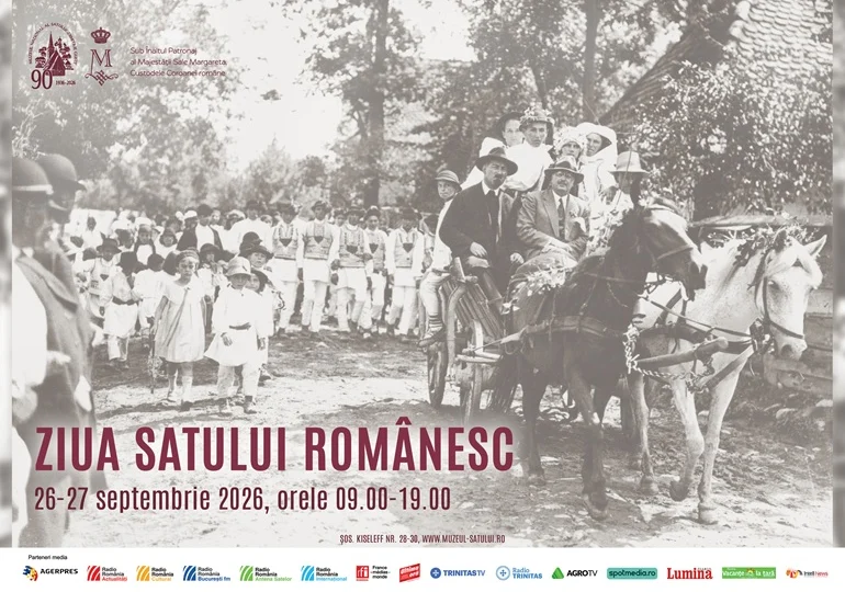 Muzeul Național al Satului „Dimitrie Gusti” vă invită în perioada 26 - 27 septembrie 2026, să sărbătorim împreună Ziua Satului Românesc