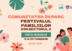 Un nou festival cultural și creativ dedicat familiilor din Sectorul 2 are loc pe 3 și 4 octombrie în Parcul Morarilor
