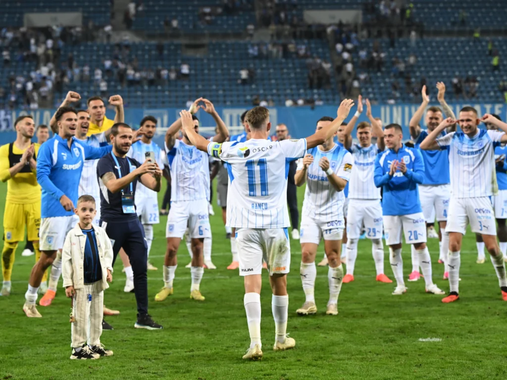 Statisticienii o văd pe Universitatea Craiova favorită să intre în primăvara europeană. Șansele oltenilor în Conference League