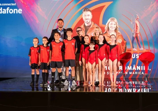 Vodafone lansează GEN10 și caută următoarea generație de campioni a României alături de Nadia Comăneci și Ciprian Marica