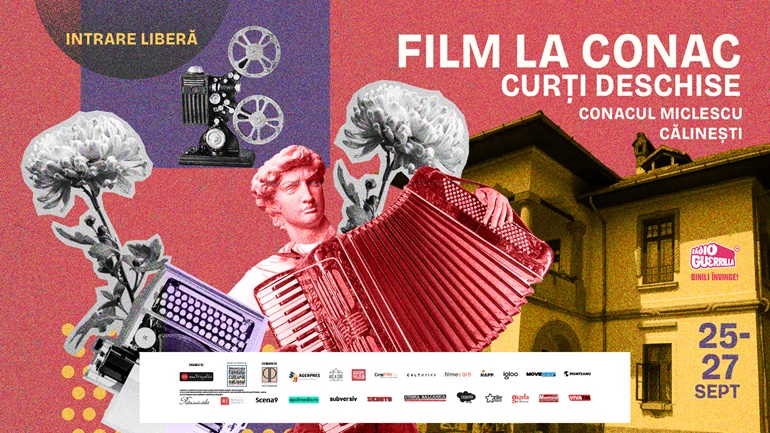 Ultimul popas al toamnei: Conacul Miclescu din Călinești găzduiește ultima ediție Film la Conac - Curți Deschise