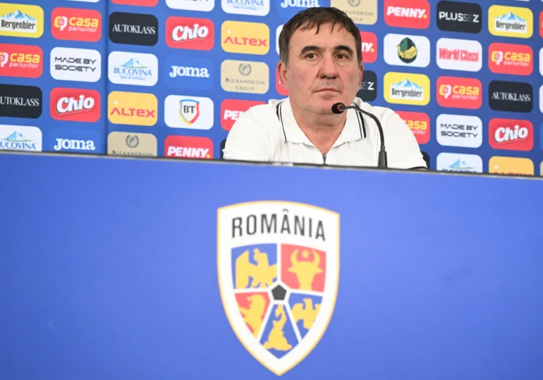 Gică Hagi a anunțat lotul oficial pentru partida României cu Suedia