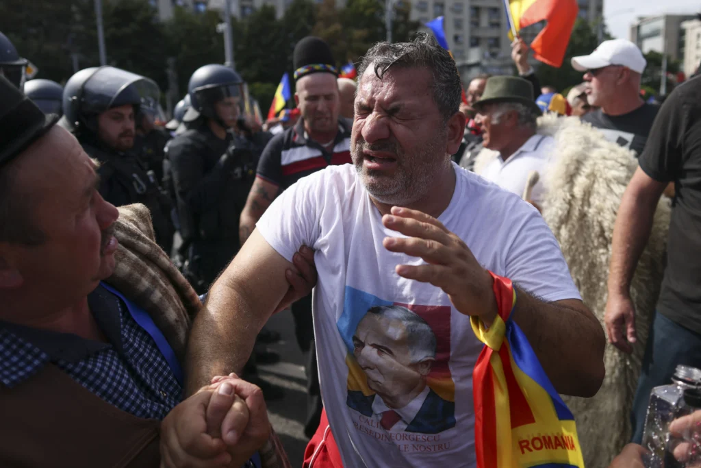 La AUR, ziua porților deschise pentru ciobani. Un protest cu parfum de mineriade